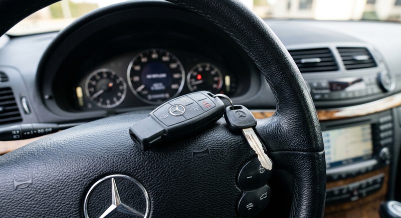 Car key fob and transponder key set, automotive locksmith Denver